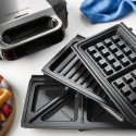 Russell Hobbs Sandwich Waffle Maker 3-in-1 3in1 black siver 26810-56 2681056 (26810-56)