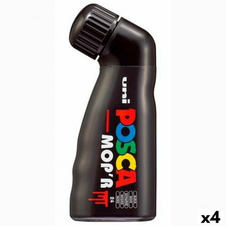 Marker POSCA MOP'R PC-22 Must (4 Ühikut)