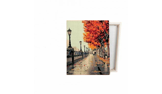Paint by Numbers Set Alex Bog Parisian Autumn 40 x 50 cm