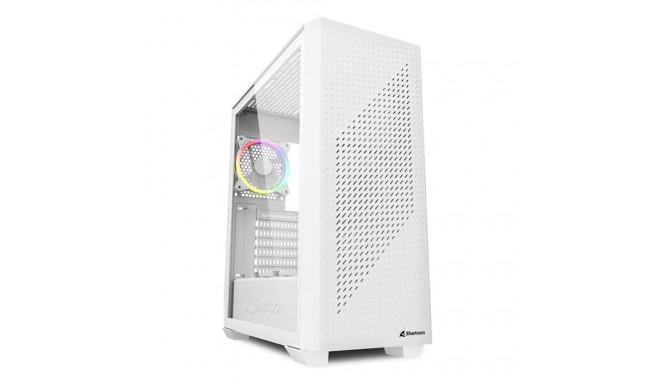 ATX Semi-tower Korpus Sharkoon VS9 RGB Valge