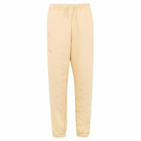 Adult's Tracksuit Bottoms Kappa Kiamata Beige Unisex - XS