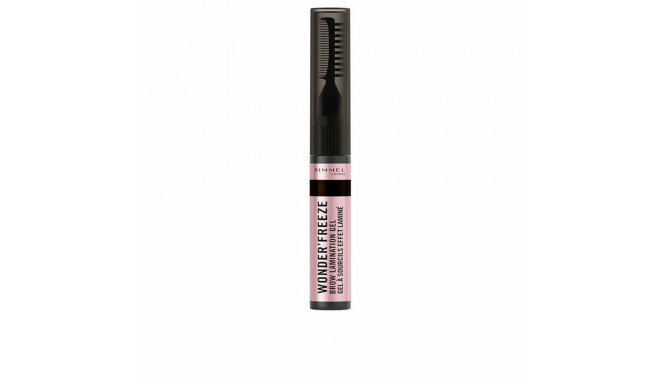 Фиксирующий гель для бровей Rimmel London WONDER' FREEZE Nº 004 Deep brown 6 g