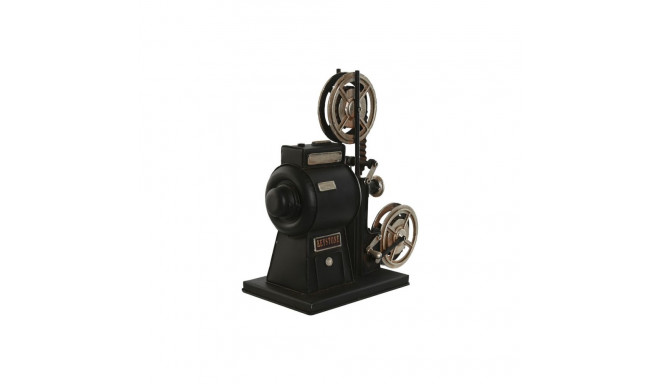 Decorative Figure Home ESPRIT Black Silver Vintage Classic cinema 23,5 x 11 x 24,5 cm