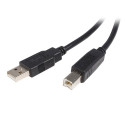 USB A - USB B Kaabel Startech USB2HAB2M            Must