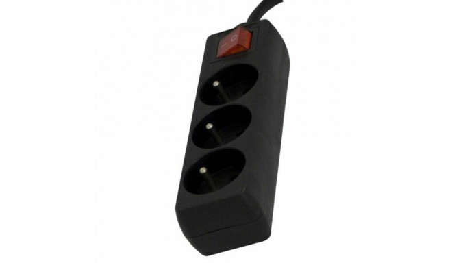 3-socket plugboard with power switch Chacon   (1,5 m)