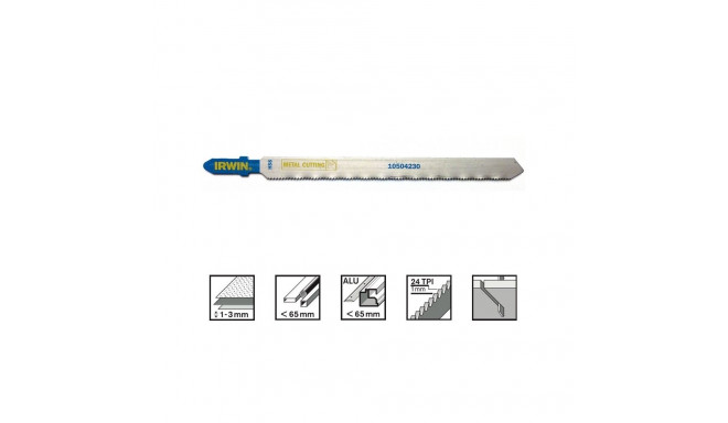 IRWIN saeleht 132mm 318A /5 tk/ metall