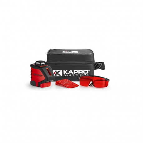 Kapro laser kaugusmõõtja punane 360°