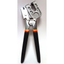 Pliers for connecting profiles