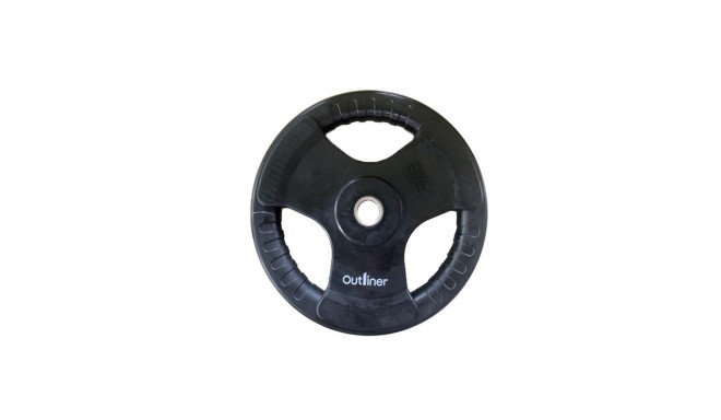 RUBBER PLATE WITH HANDLE CUT 15KG