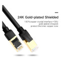 Cable F/FTP CAT7 with 2xRJ45 plugs 2m black NW107 UGREEN