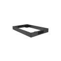 PLINTH FOR 600X800 FREE-STANDING CABINETS (FF01 & FF02 SERIES) BLACK LANBERG