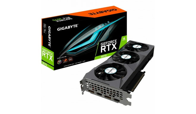 Gigabyte graphics card GeForce RTX 3070 EAGLE OC 8G (rev. 2.0) 8GB GDDR6
