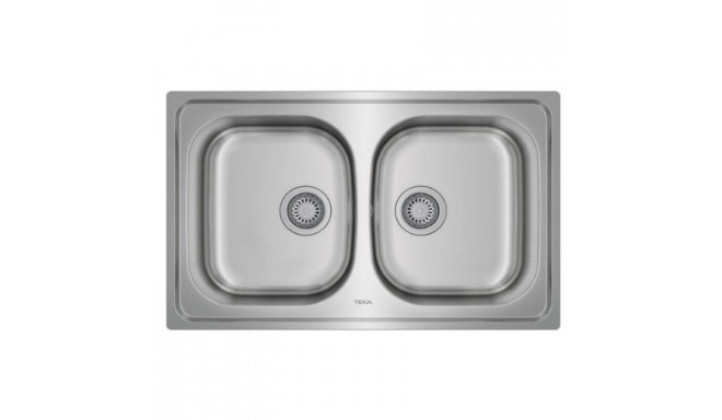 Sink with Two Basins Teka Universe 115040007 80 cm