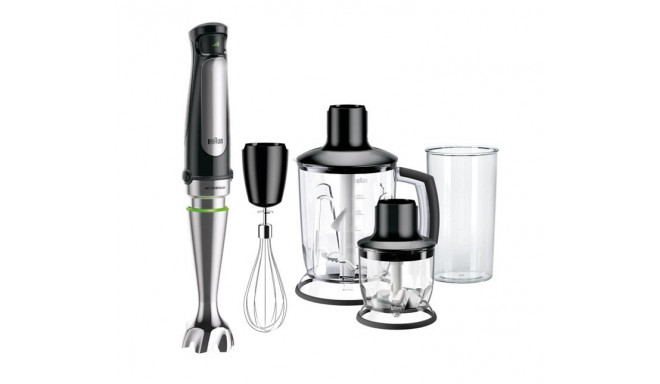 Braun MultiQuick 7 MQ 7045X 1.25 L Immersion blender 1000 W Black, Stainless steel