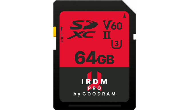 Goodram IRDM PRO 64 GB SDXC UHS-II