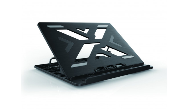 Conceptronic ERGO Laptop Cooling Stand Notebook stand Black 39.6 cm (15.6&quot;)