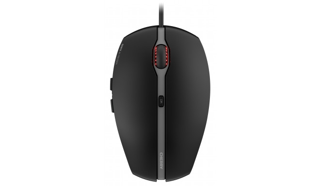 CHERRY GENTIX 4K Corded Mouse, Black, USB