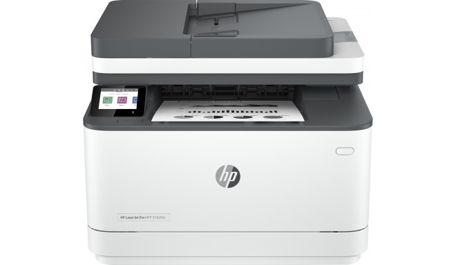 HP LaserJet Pro MFP 3102fdn Printer, Black and white, Printer for Small medium business, Print, copy