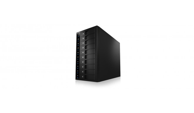 ICY BOX IB-3810U3 disk array Black