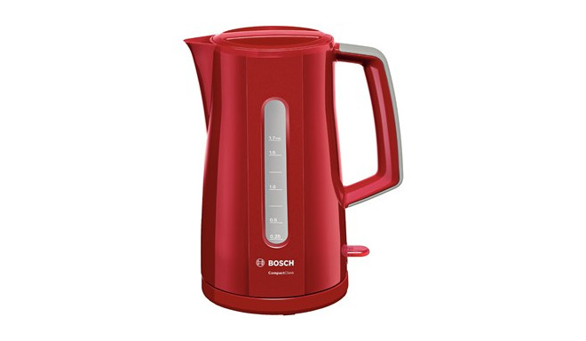 Bosch TWK3A014 electric kettle 1.7 L 2400 W Red