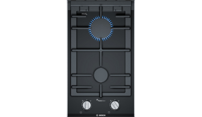 Bosch PRB3A6B70 hob Black Built-in Gas 2 zone(s)