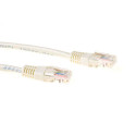 ACT Ivory 5 metre UTP CAT5E patch cable with RJ45 connectors