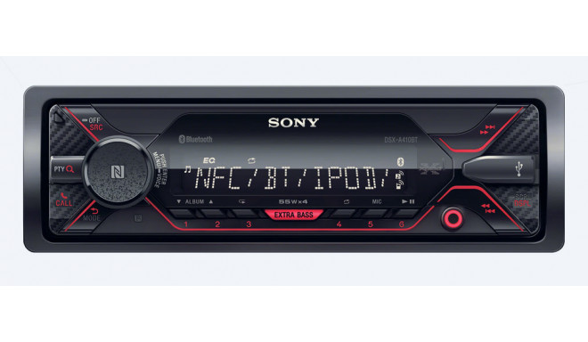 Sony DSX-A410BT Black Bluetooth