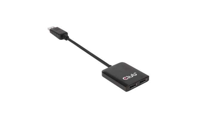 CLUB3D Multi Stream Transport Hub DisplayPort 1.2 Dual Monitor