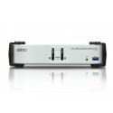 ATEN 2-Port USB 3.1 Gen 1 DisplayPort 1.1 KVMP™ Switch with Speaker (KVM cables included)