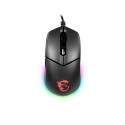 MSI CLUTCH GM11 WHITE Gaming Mouse &#039;2-Zone RGB, upto 5000 DPI, 6 Programmable button, Symme