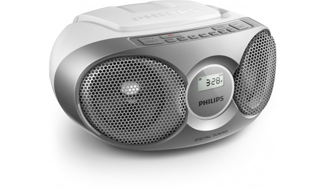 Philips AZ215S/12 portable stereo system 3 W FM Silver