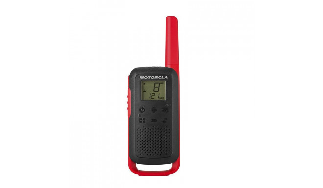 Motorola TALKABOUT T62 two-way radio 16 channels 12500 MHz Black, Red