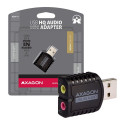 Axagon mini sound card ADA-17 USB2.0 - Stereo HQ 24bit 96kHz