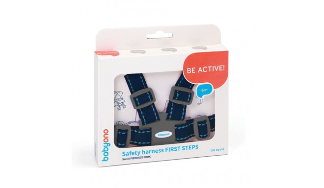 Babyono saferty harness FIRST STEPS blue 070/01