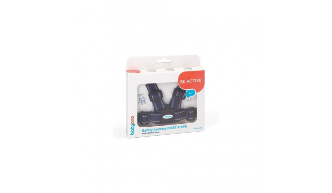 Babyono saferty harness FIRST STEPS dark grey 070/02