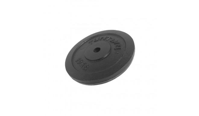 Raskusketas TUNTURI Plate Black, 30 mm, 10kg