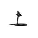 Baseus Wireless Charger Swan stand 3-in-1 Magnetic charger with TypeC cable 15W, 1m Black (WXTE00010