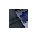 Baseus Type-C - Type-C cable Cafule PD2.0 60W Flash charge (20V 3A) 1m Gray/Black (CATKLF-GG1)