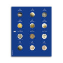 SAFE TOPset coin album for 2€ coins 7302B1-B4 extra sheets - 7302-31