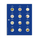 SAFE TOPset coin album for 2€ coins 7302B1-B4 extra sheets - 7302-32
