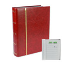 SAFE Stockbook with 48 White Pages - Black