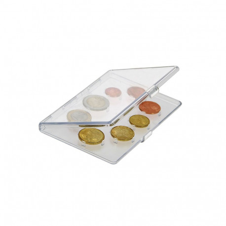 SAFE Trasparent Coin Case for Euro Coin Set