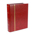 SAFE Stockbook with 48 White Pages - Bordeaux