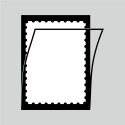 HAWID Stamp Mounts - Long Strips - Black 265x100