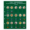 SAFE Premium Coin Album 2€ - Band 3-5 Extra Pages - 7341-29