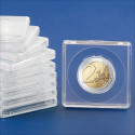 SAFE Square coin capsules - 10-pack - ∅ 25 mm