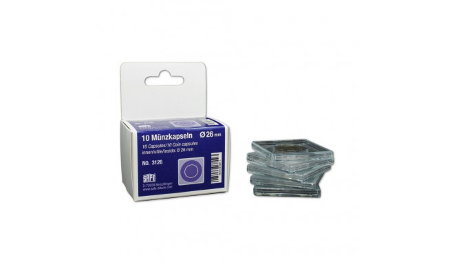 SAFE Square coin capsules - 10-pack