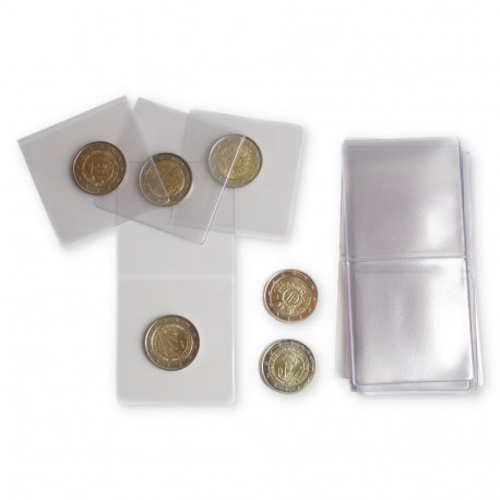 SAFE PP topelttasku müntidele 50×50