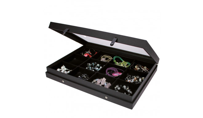 SAFE Premium Showcase Black Edition 12 Compartments