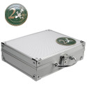 SAFE Aluminium Case for 2€ Coins - 174 - for 2€ wo capsules